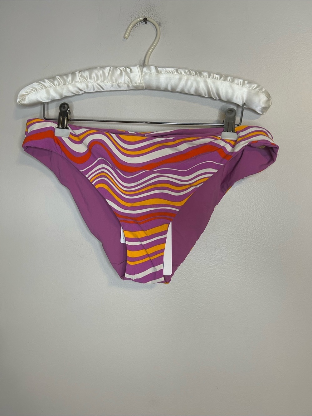 NWT Passionata by Chantelle Reversible Bikini Bottoms Lilac Wave M FR 42